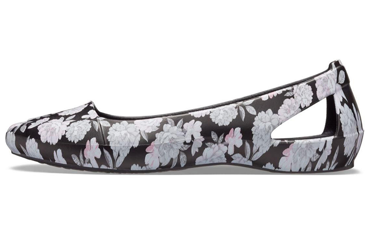 (Women) Crocs Sienna 'Casual Print Black' 206531-97J
