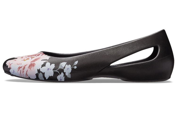 (Women) Crocs Sienna 'Floral Black' 205874-97J