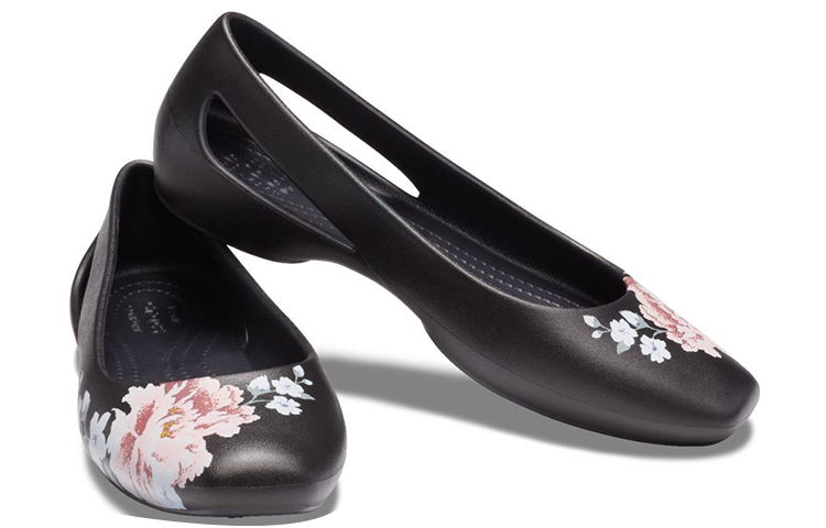 Shop (Women) Crocs Sienna 'Floral Black' 205874-97J