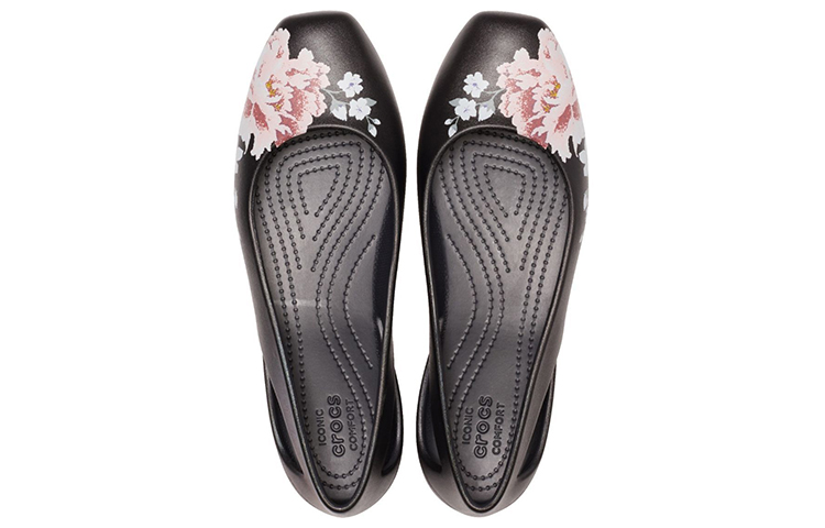 Purchase (Women) Crocs Sienna 'Floral Black' 205874-97J