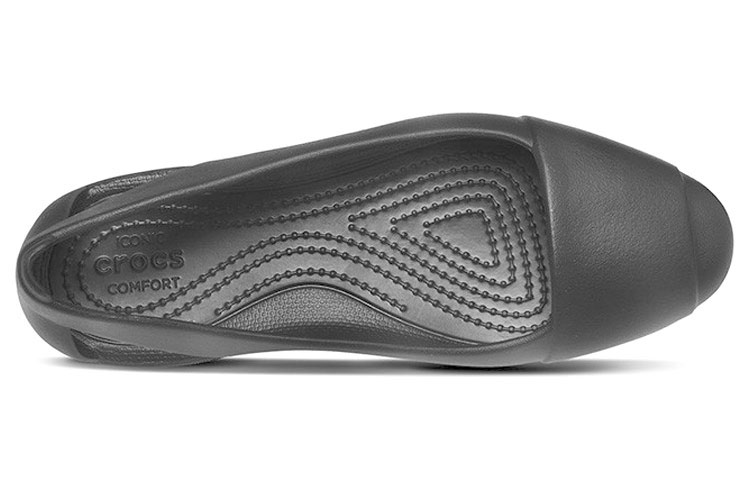 Shop (Women) Crocs Sienna Flat Sandals 'Black' 202811-001