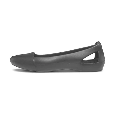 (W) Crocs Sienna Flat Sandals 'Black'