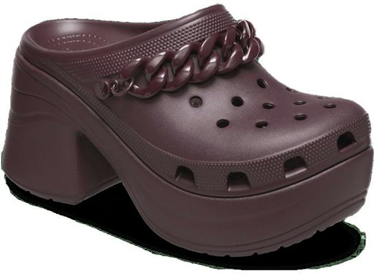 Crocs卡駱馳 Siren Clog chain 舒適 耐磨 透氣 洞洞鞋 女款 紫色 Shop Crocs卡駱馳 Siren Clog chain 舒適 耐磨 透氣 洞洞鞋 女款 紫色