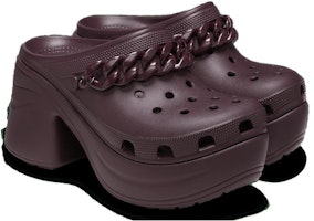 (W) クロックス サイレンチェーン クロッグ (ダークチェリー) 209018-6WD Shop (W) クロックス サイレンチェーン クロッグ (ダークチェリー) 209018-6WD