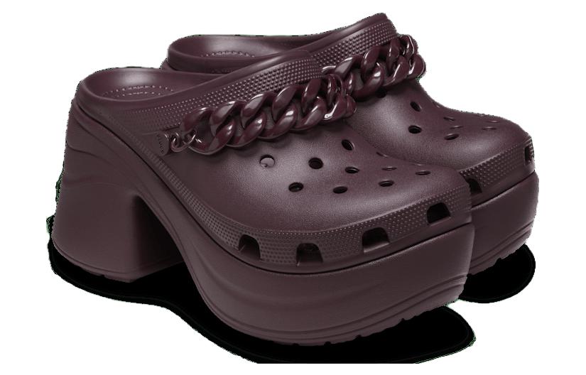 Purchase Crocs卡駱馳 Siren Clog chain 舒適 耐磨 透氣 洞洞鞋 女款 紫色