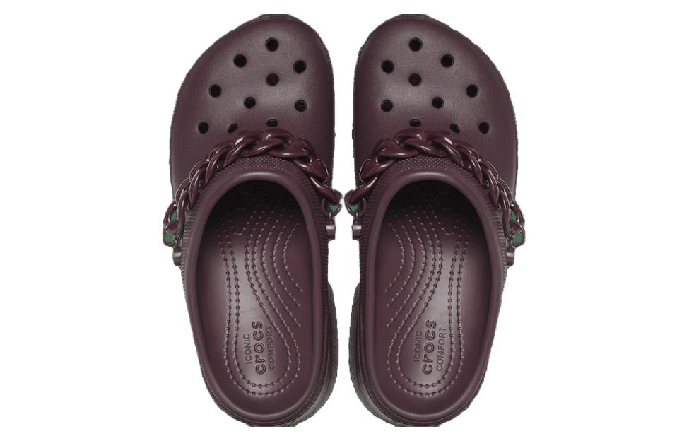 Details for Crocs卡駱馳 Siren Clog chain 舒適 耐磨 透氣 洞洞鞋 女款 紫色