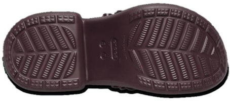 (W) クロックス サイレンチェーン クロッグ (ダークチェリー) 209018-6WD Sizing (W) クロックス サイレンチェーン クロッグ (ダークチェリー) 209018-6WD