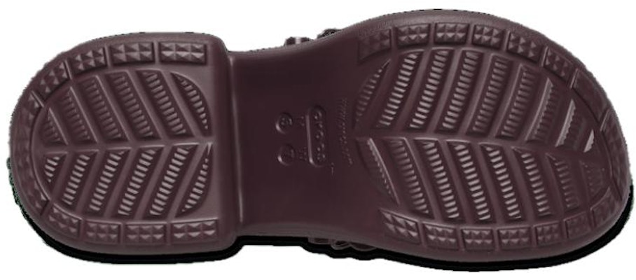 (W) Crocs Siren Chain Clog 'Dark Cherry' Original 209018-6WD Sizing (W) Crocs Siren Chain Clog 'Dark Cherry' Original 209018-6WD