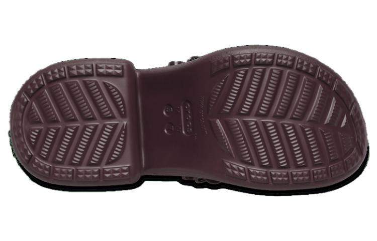 Cheap Crocs卡駱馳 Siren Clog chain 舒適 耐磨 透氣 洞洞鞋 女款 紫色