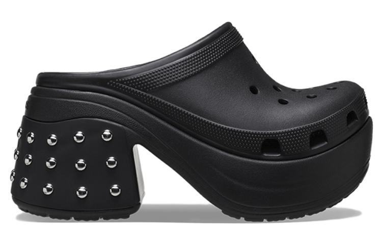 (W) Crocs Siren Studded Clogs 'Black' 圖 2