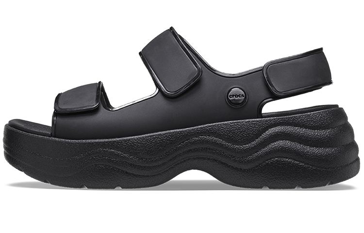 (Women) Crocs Skyline Sandals 'Black' 208183-001