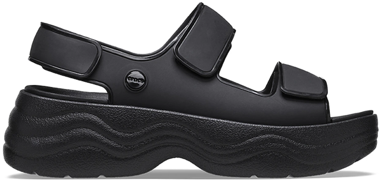 (Women) Crocs Skyline Sandals 'Black' 208183-001 Lookbook (Women) Crocs Skyline Sandals 'Black' 208183-001