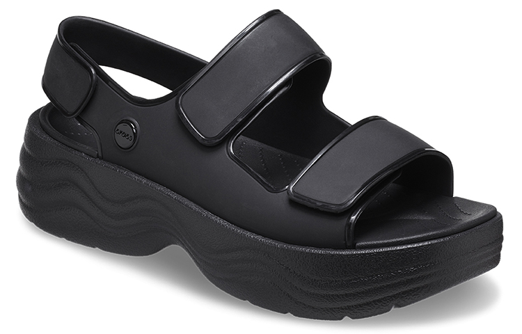 Shop (Women) Crocs Skyline Sandals 'Black' 208183-001