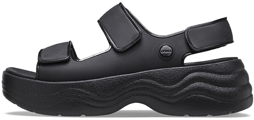 (Women) Crocs Skyline Sandals 'Black' 208183-001 Buy (Women) Crocs Skyline Sandals 'Black' 208183-001