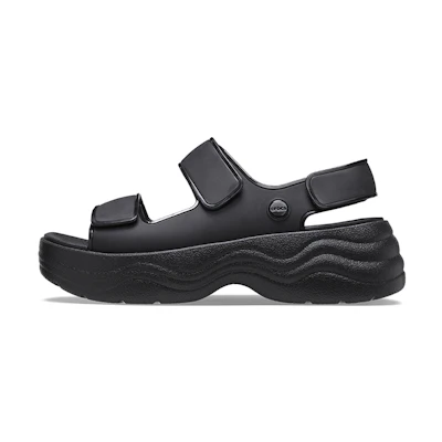 (W) Crocs Skyline Sandals 'Black'