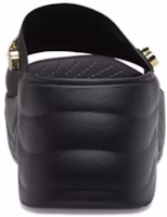 Shop (W) Crocs Skyline Shimmer Slides 'Negro Oro' 208582-072