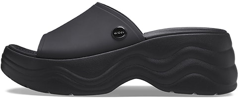 (Women) Crocs Skyline Slide Sandals 'Black' 208182-001 (Women) Crocs Skyline Slide Sandals 'Black' 208182-001