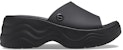 (W) Sandal Crocs Skyline Slide 'Hitam' 208182-001