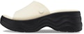 (W) Crocs Skyline Slides 'Vanilla Black' - Kasut Selipar Crocs Skyline 'Vanila Hitam' 208182-1LG