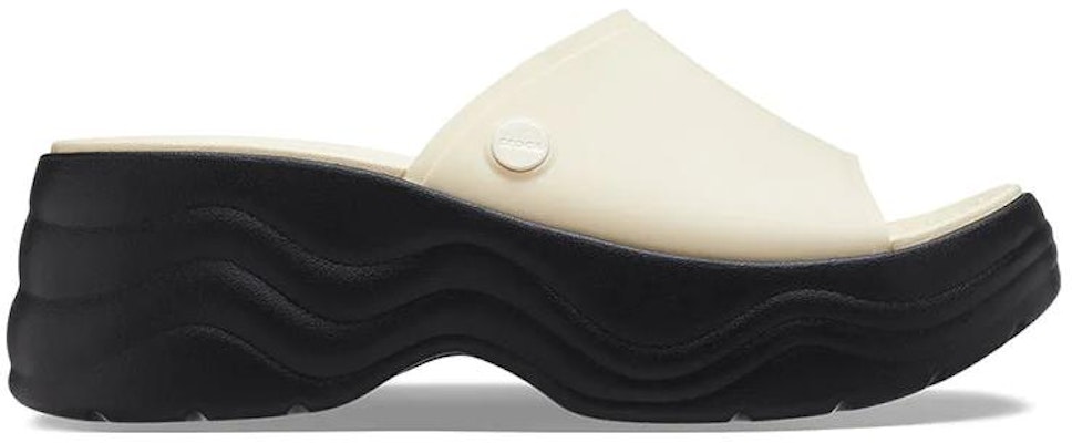 (W) Crocs Skyline Slides 'Vanilla Black' - Kasut Selipar Crocs Skyline 'Vanila Hitam' 208182-1LG Order (W) Crocs Skyline Slides 'Vanilla Black' - Kasut Selipar Crocs Skyline 'Vanila Hitam' 208182-1LG