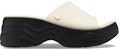 (W) Crocs Skyline Slides 'Vanilla Black' - Kasut Selipar Crocs Skyline 'Vanila Hitam' 208182-1LG