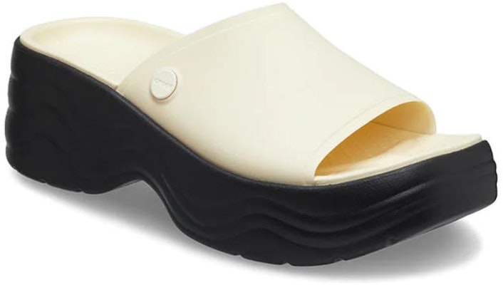 (W) Crocs Skyline Slides 'Vanilla Black' - Kasut Selipar Crocs Skyline 'Vanila Hitam' 208182-1LG Lookbook (W) Crocs Skyline Slides 'Vanilla Black' - Kasut Selipar Crocs Skyline 'Vanila Hitam' 208182-1LG