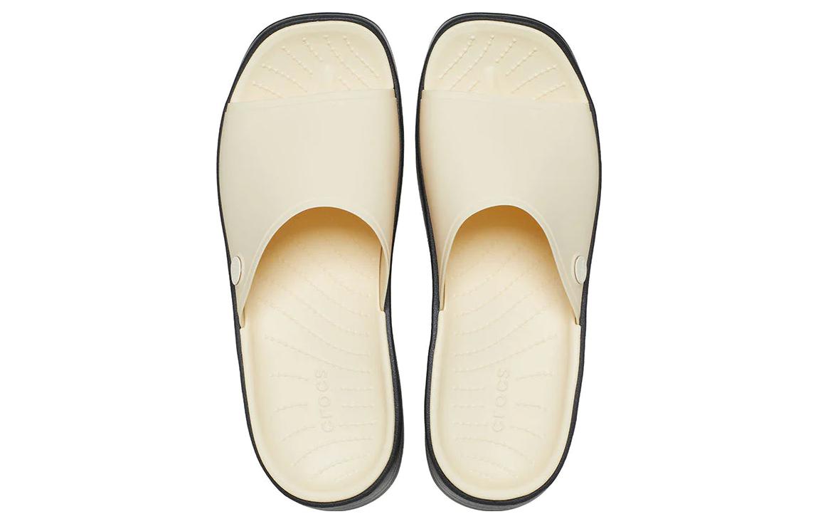 Purchase (W) Crocs Skyline Slides 'Vanilla Hitam' 208182-1LG