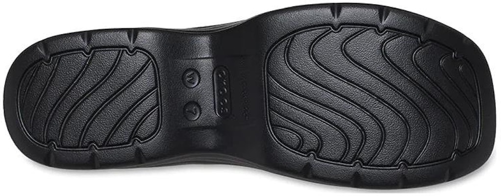 (W) Crocs Skyline Slides 'Vanilla Black' - Kasut Selipar Crocs Skyline 'Vanila Hitam' 208182-1LG Details for (W) Crocs Skyline Slides 'Vanilla Black' - Kasut Selipar Crocs Skyline 'Vanila Hitam' 208182-1LG