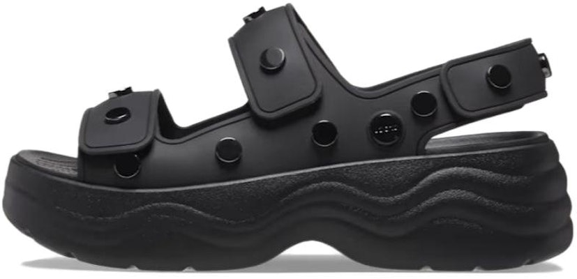 (Women) Crocs Skyline Studded Sandals 'Black' 209025-001 Buy (Women) Crocs Skyline Studded Sandals 'Black' 209025-001