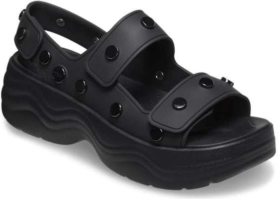 (Women) Crocs Skyline Studded Sandals 'Black' 209025-001 Lookbook (Women) Crocs Skyline Studded Sandals 'Black' 209025-001
