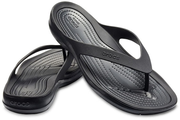 (W) Crocs 拖鞋“简约黑” 204974-060 Shop (W) Crocs 拖鞋“简约黑” 204974-060