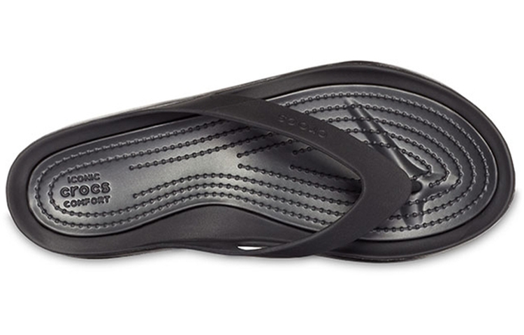 Purchase Crocs 激浪簡潔防滑人字運動拖鞋 女款 黑色