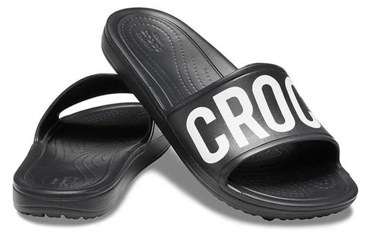 Shop (W) Crocs Sloane ''Logo Mania Nero'' 205945-001