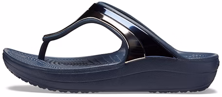 (Women) Crocs Sloane 'Metallic Blue Patch' 205357-4JD (Women) Crocs Sloane 'Metallic Blue Patch' 205357-4JD