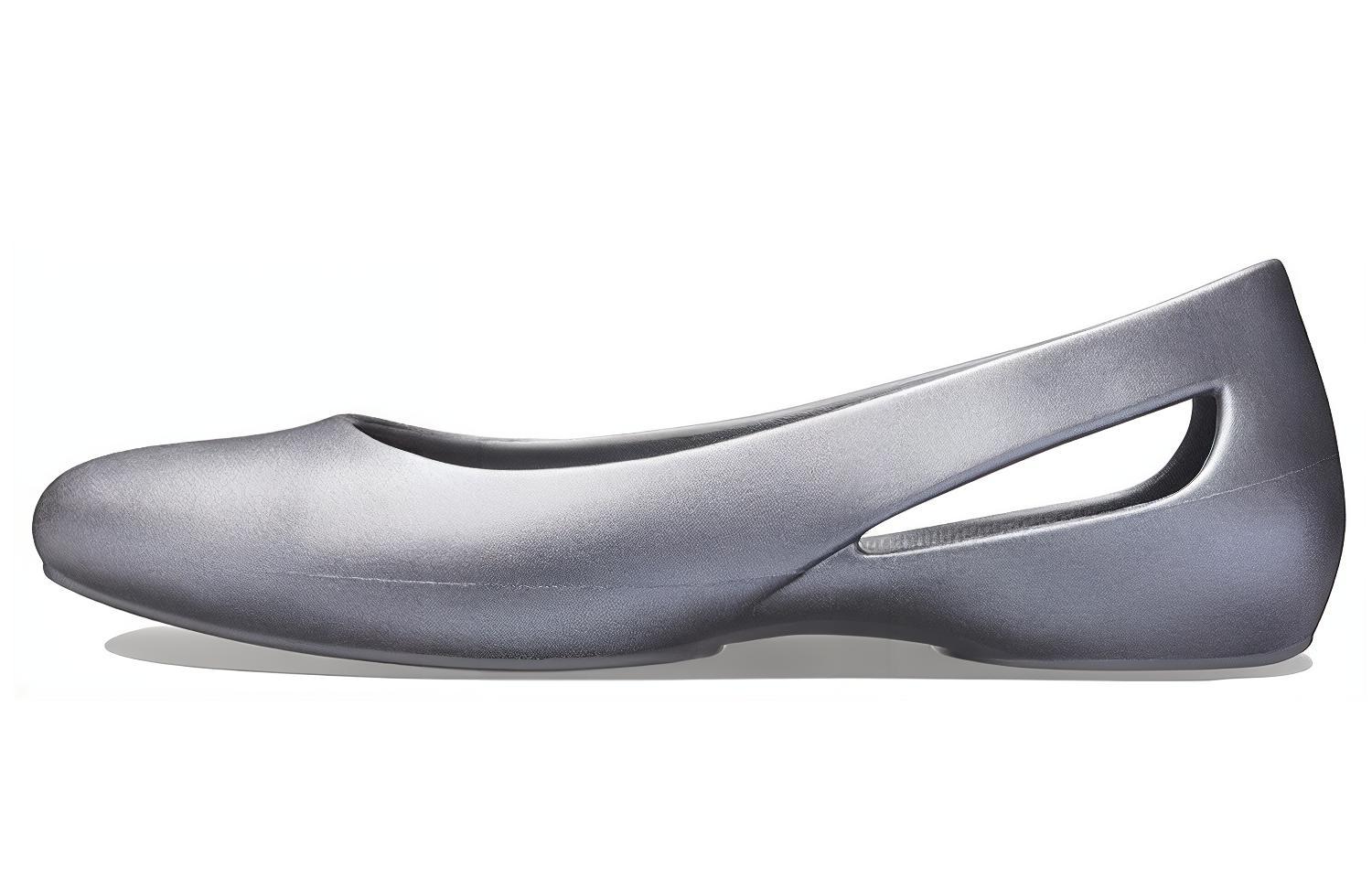 (Women) Crocs Sloane 'Pearlescent Silver' 205946-0GD