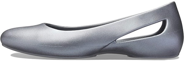 (Women) Crocs Sloane 'Pearlescent Silver' 205946-0GD (Women) Crocs Sloane 'Pearlescent Silver' 205946-0GD