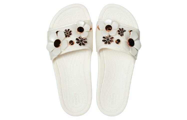 Purchase (W) Crocs Sloane ''Ciabatte Sportive Versatili Bianche'' 205609-905