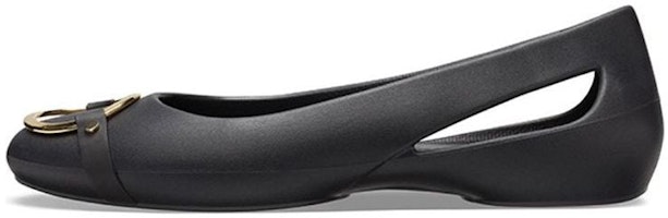(Women) Crocs Sloane Embellished Flats 'Black Gold' 206355-751 (Women) Crocs Sloane Embellished Flats 'Black Gold' 206355-751