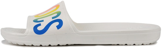(Women) Crocs Sloane Logo Mania 'White' 205945-100 (Women) Crocs Sloane Logo Mania 'White' 205945-100