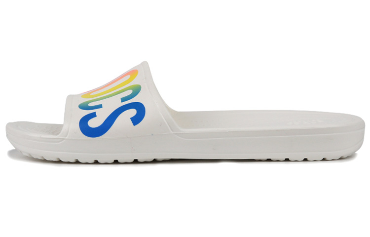 (Women) Crocs Sloane Logo Mania 'White' 205945-100