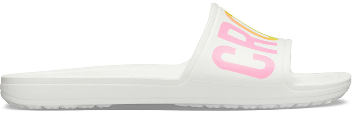 (W) Crocs Sloane Logo Mania ''Bianco'' 205945-100 Order (W) Crocs Sloane Logo Mania ''Bianco'' 205945-100