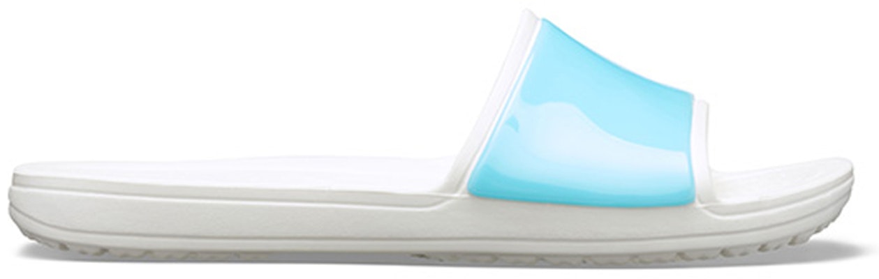 Crocs Sloane Luminous 簡約休閒一字型涼拖鞋 女款 冰藍 Order Crocs Sloane Luminous 簡約休閒一字型涼拖鞋 女款 冰藍