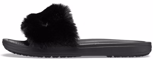 (Women) Crocs Sloane Luxe Slide 'Black' 205968-060 (Women) Crocs Sloane Luxe Slide 'Black' 205968-060