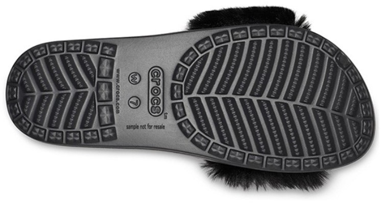 Crocs 思珑毛毛拖鞋 女款 黑色 Purchase Crocs 思珑毛毛拖鞋 女款 黑色