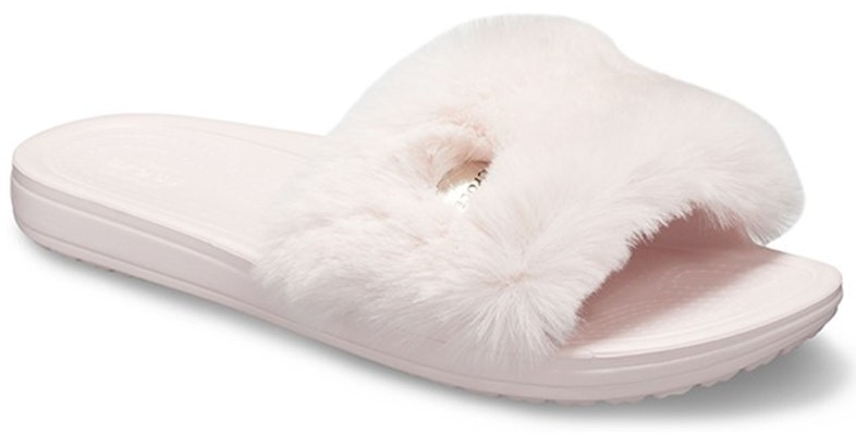 卡骆驰 (Crocs) 女款思珑毛毛拖鞋 - 粉色 Order 卡骆驰 (Crocs) 女款思珑毛毛拖鞋 - 粉色