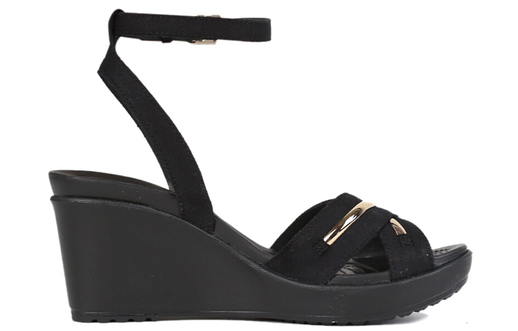 Order (W) Crocs Sloane MetalBlock Slide ''Nero'' 205565-98A