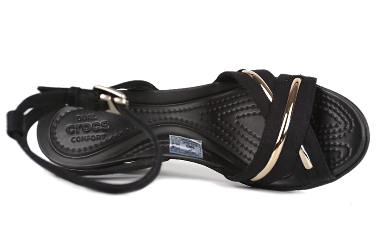 Shop (W) Crocs Sloane MetalBlock Slide ''Nero'' 205565-98A