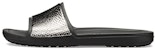 (W) 크록스 슬론 메탈릭 블랙 컴포트 (Crocs Sloane Metallic Black Comfort) 205737-0FG