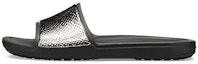 Buy (W) 크록스 슬론 메탈릭 블랙 컴포트 (Crocs Sloane Metallic Black Comfort) 205737-0FG