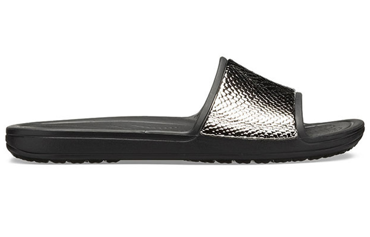 Order (W) Crocs Sloane MetalText ''Nero Comfort'' 205737-0FG